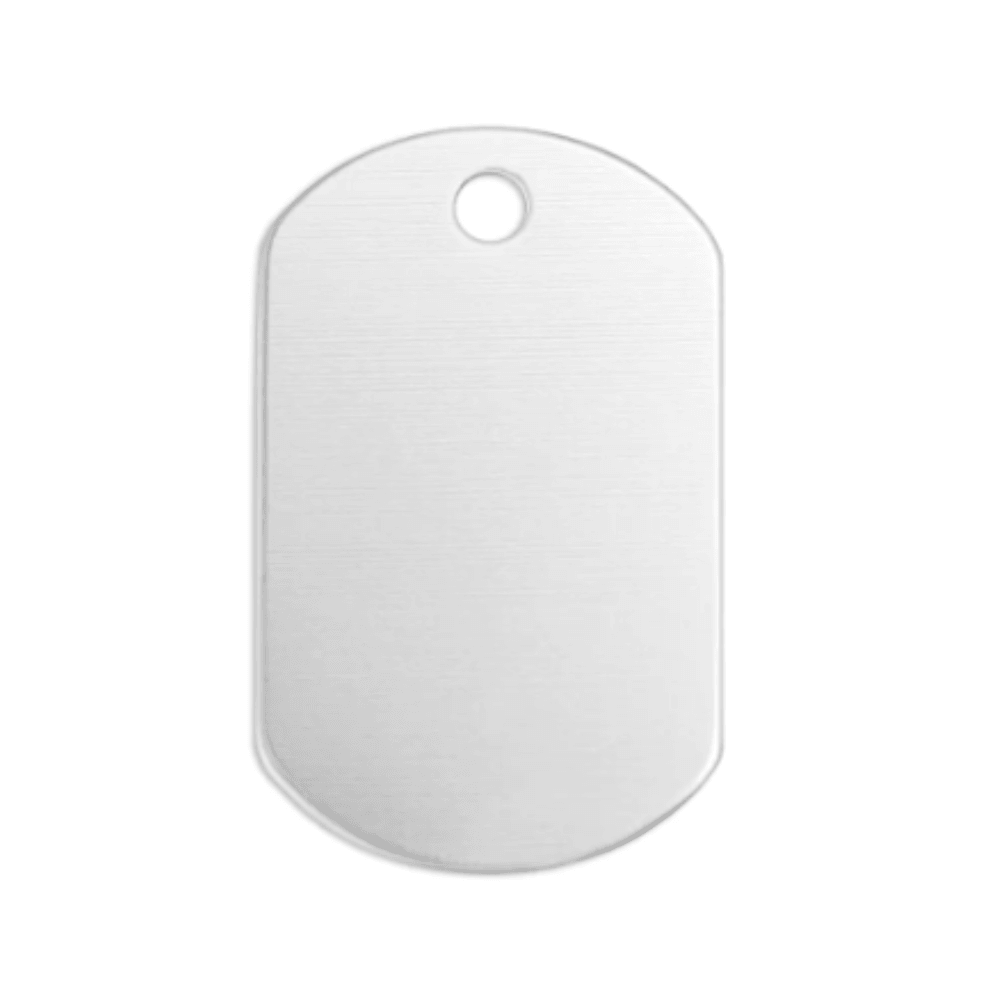 Dog tags with custom engraving - Northern Heart Designs