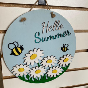 Hello with bees - Northern Heart Designs