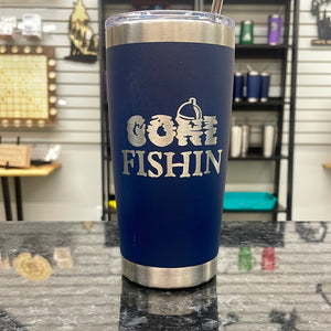 Gone Fishing Tumbler