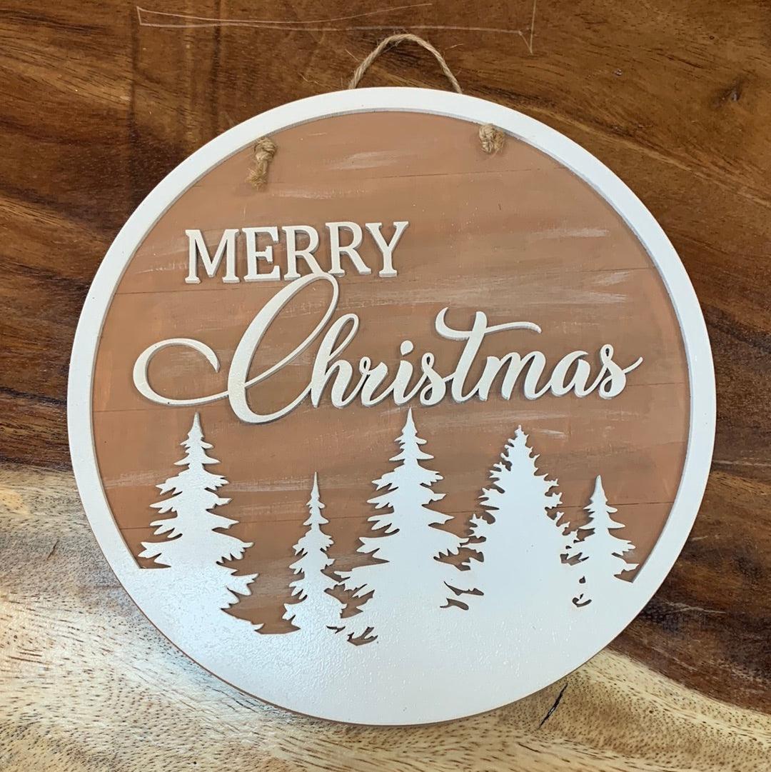 Merry Christmas wall decor - Northern Heart Designs