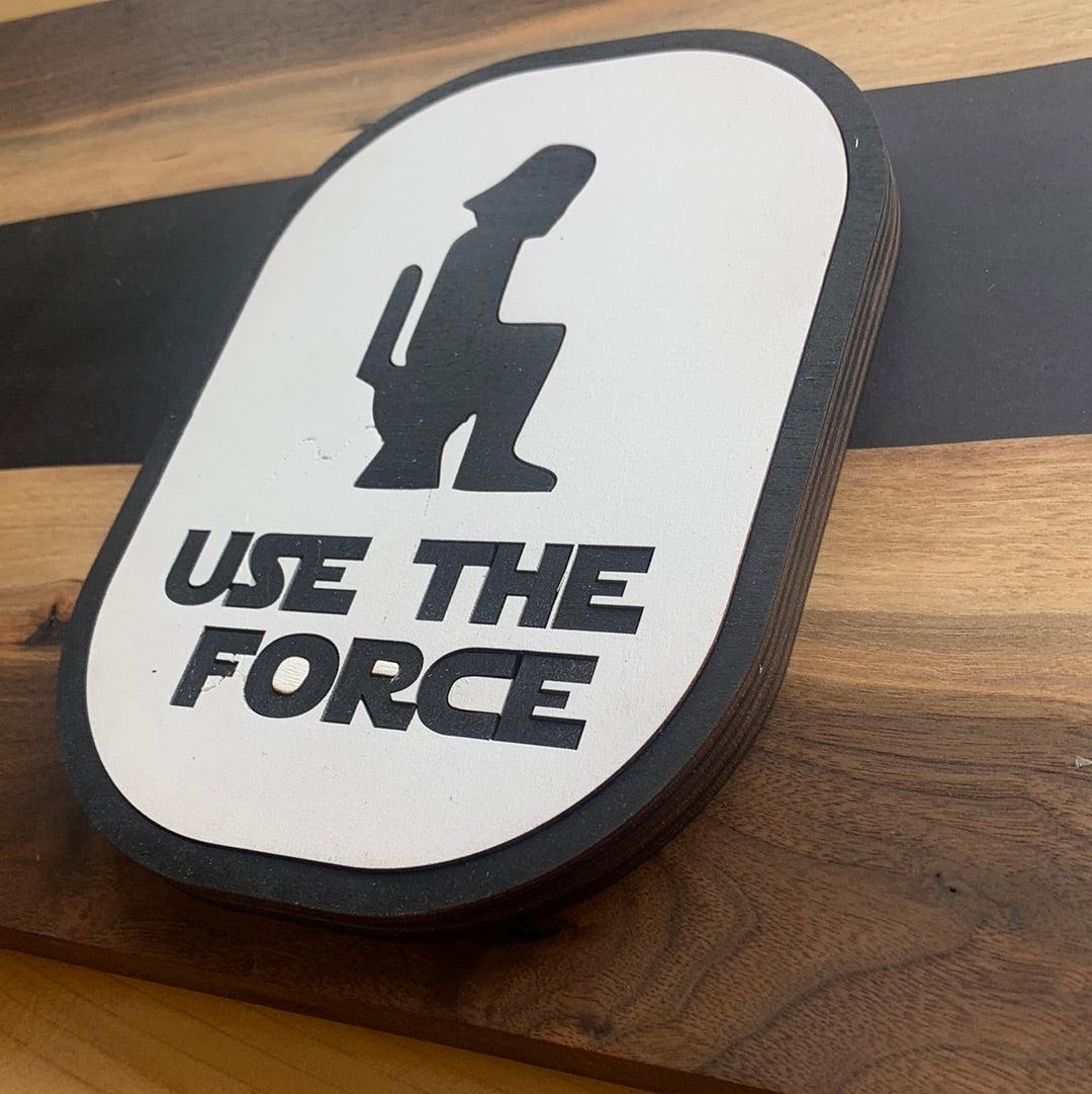 Star Wars bathroom sign - Northern Heart Designs