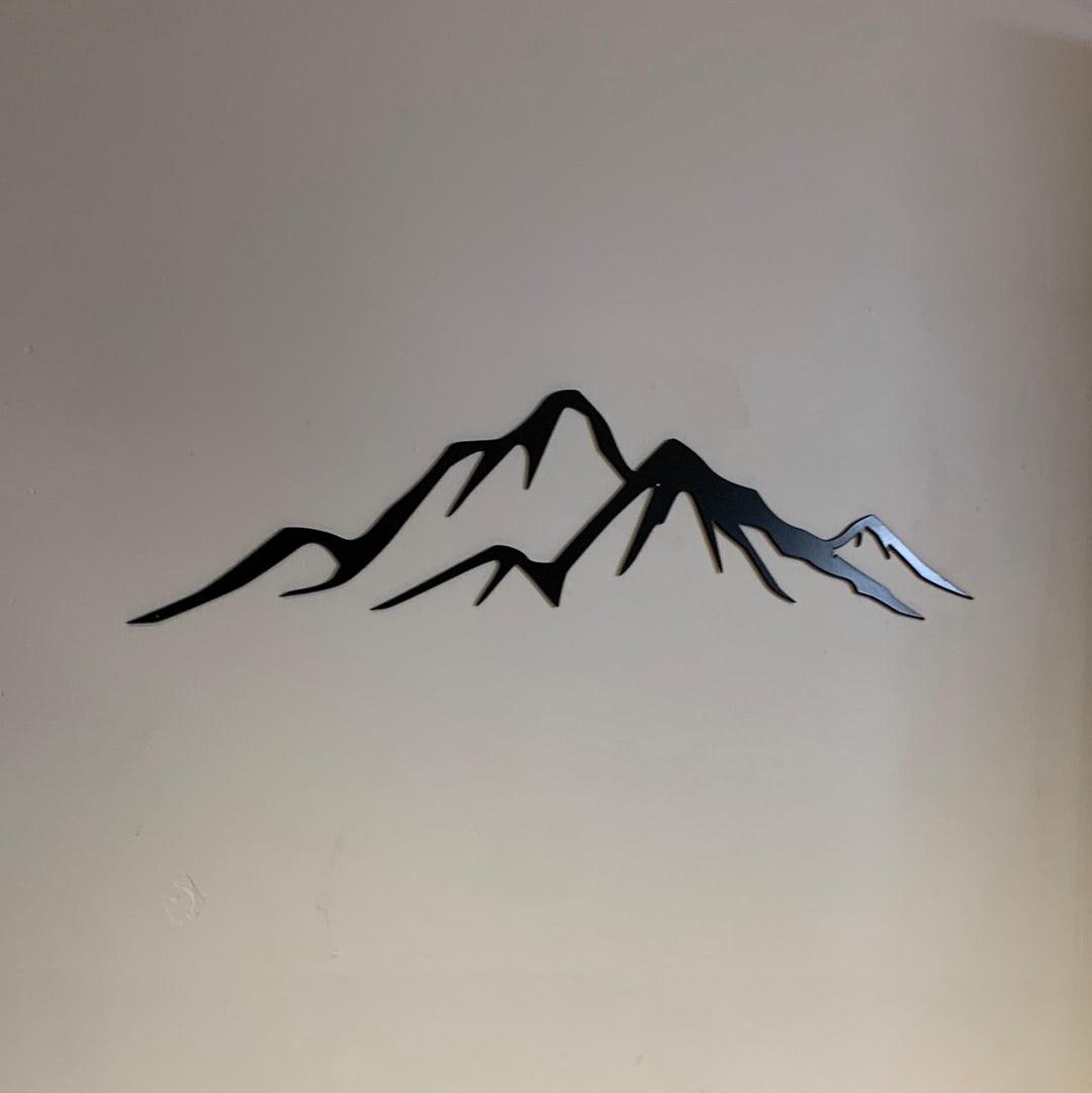 Steel Mountain Silhouette - Northern Heart Designs