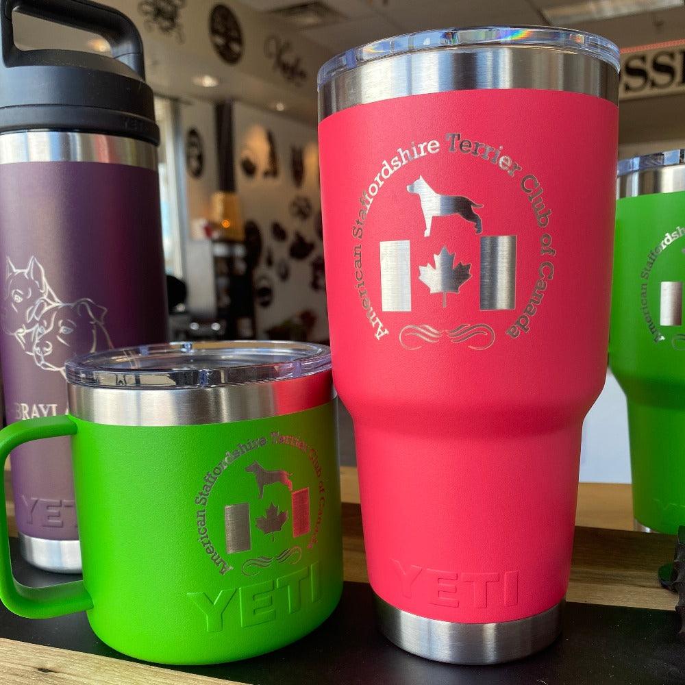 Yeti Engraved Tumblers Customizable YETI Rambler 20oz Tumbler Yeti