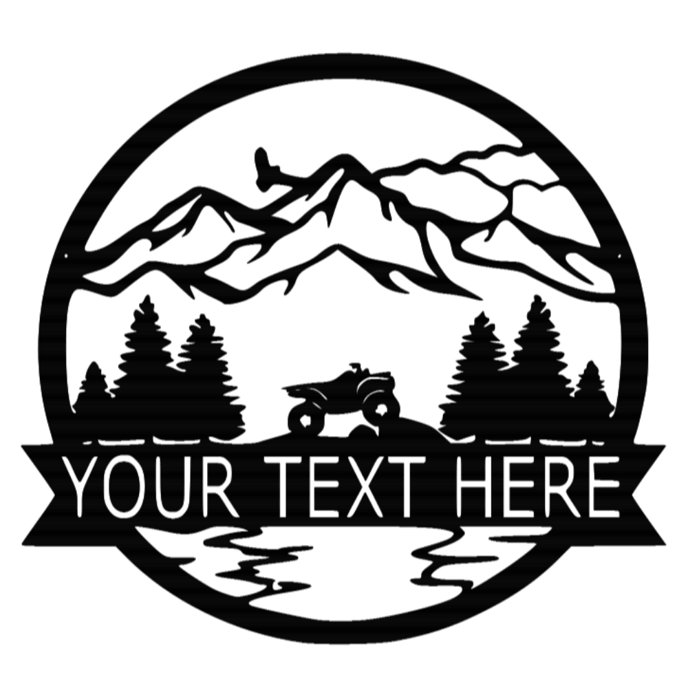 ATV Monogram - Northern Heart Designs