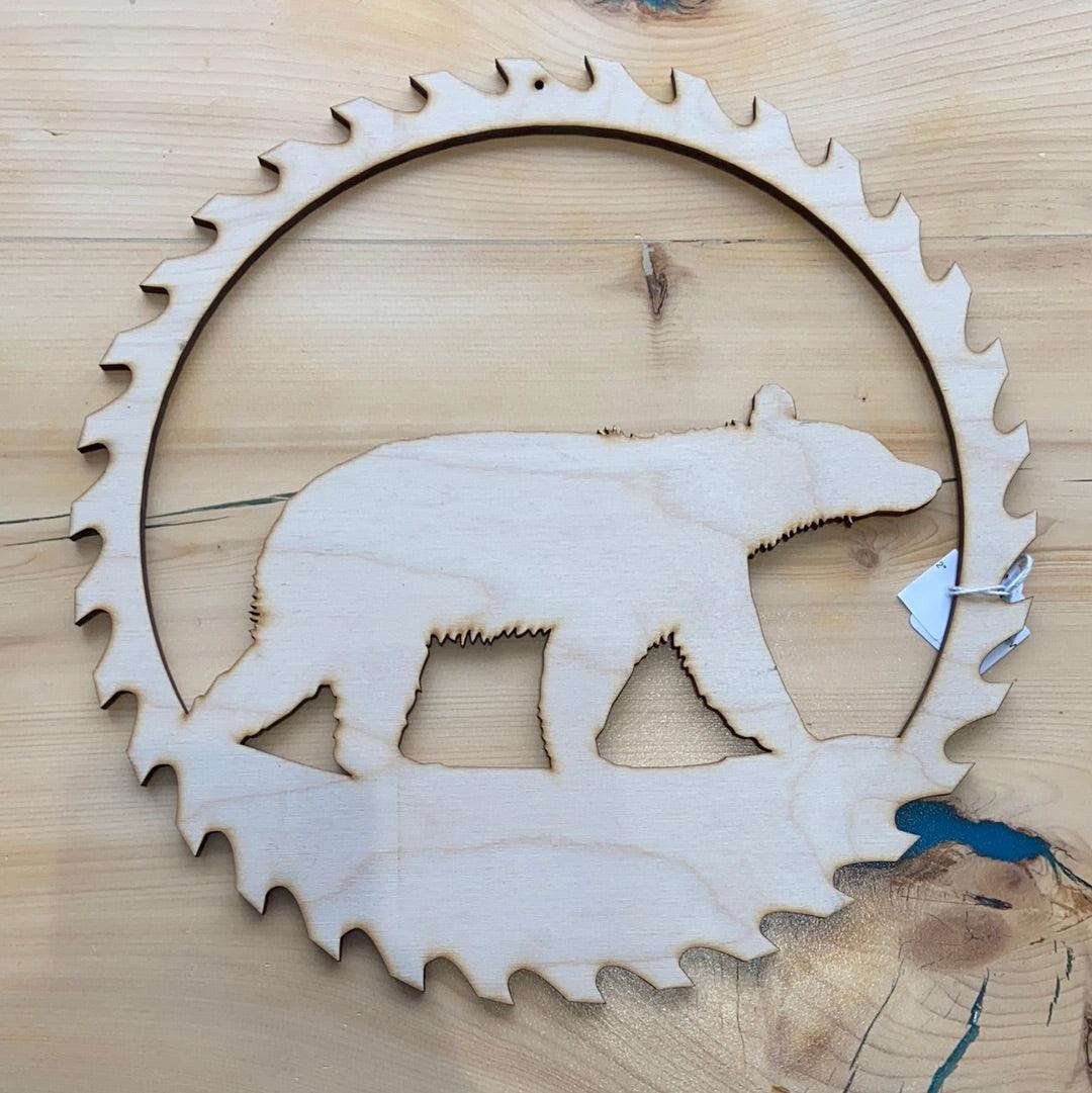 Bear Saw blade - Northern Heart Designs