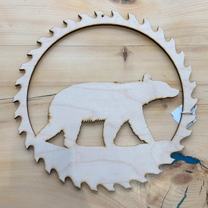 Bear Saw blade - Northern Heart Designs