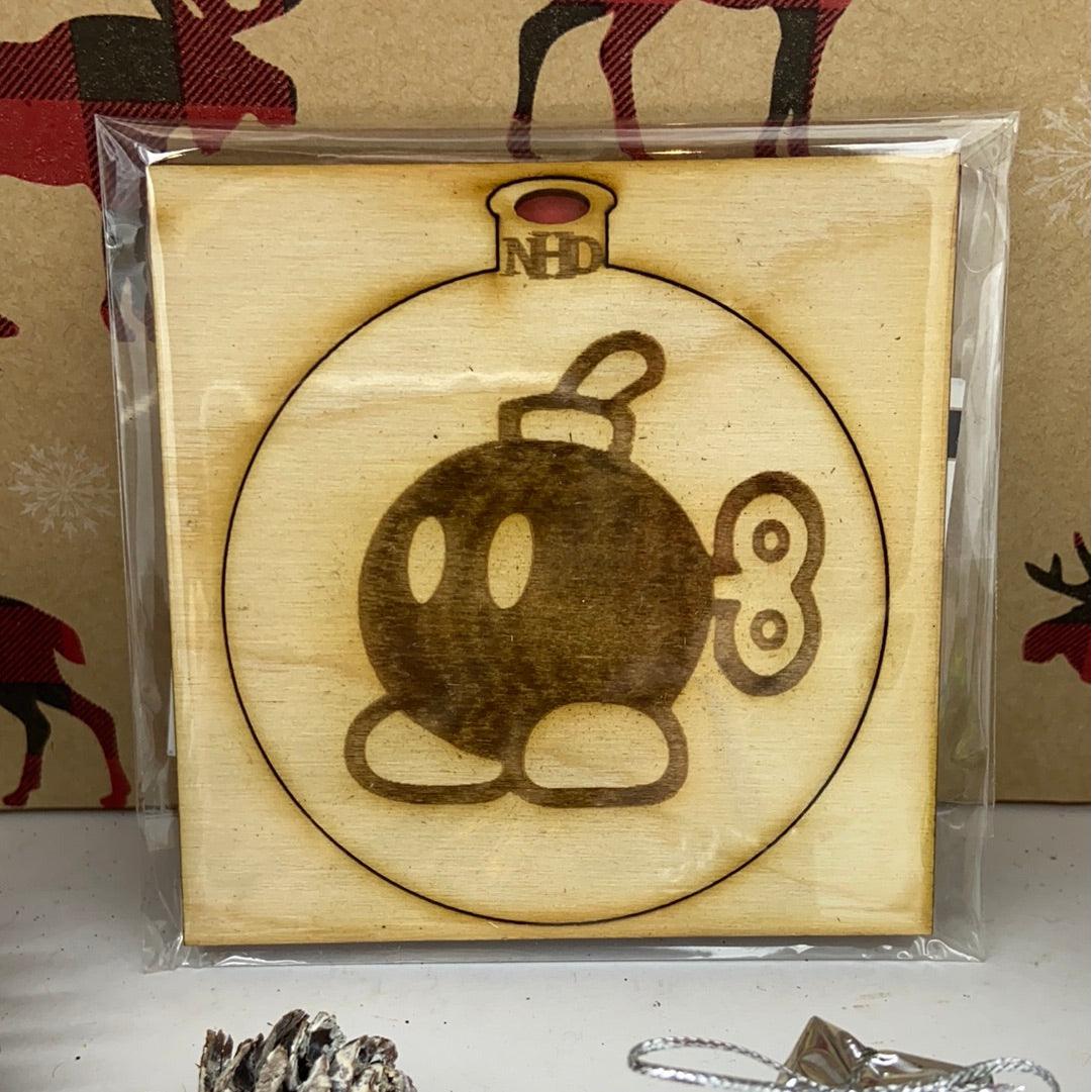 Bob-omb ornament - Northern Heart Designs