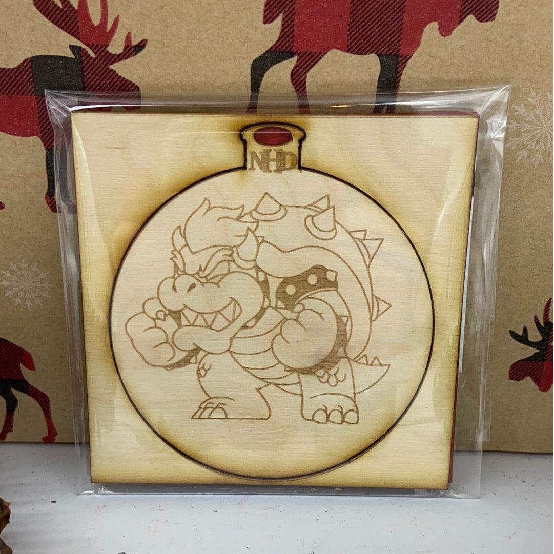 Bowser ornament - Northern Heart Designs