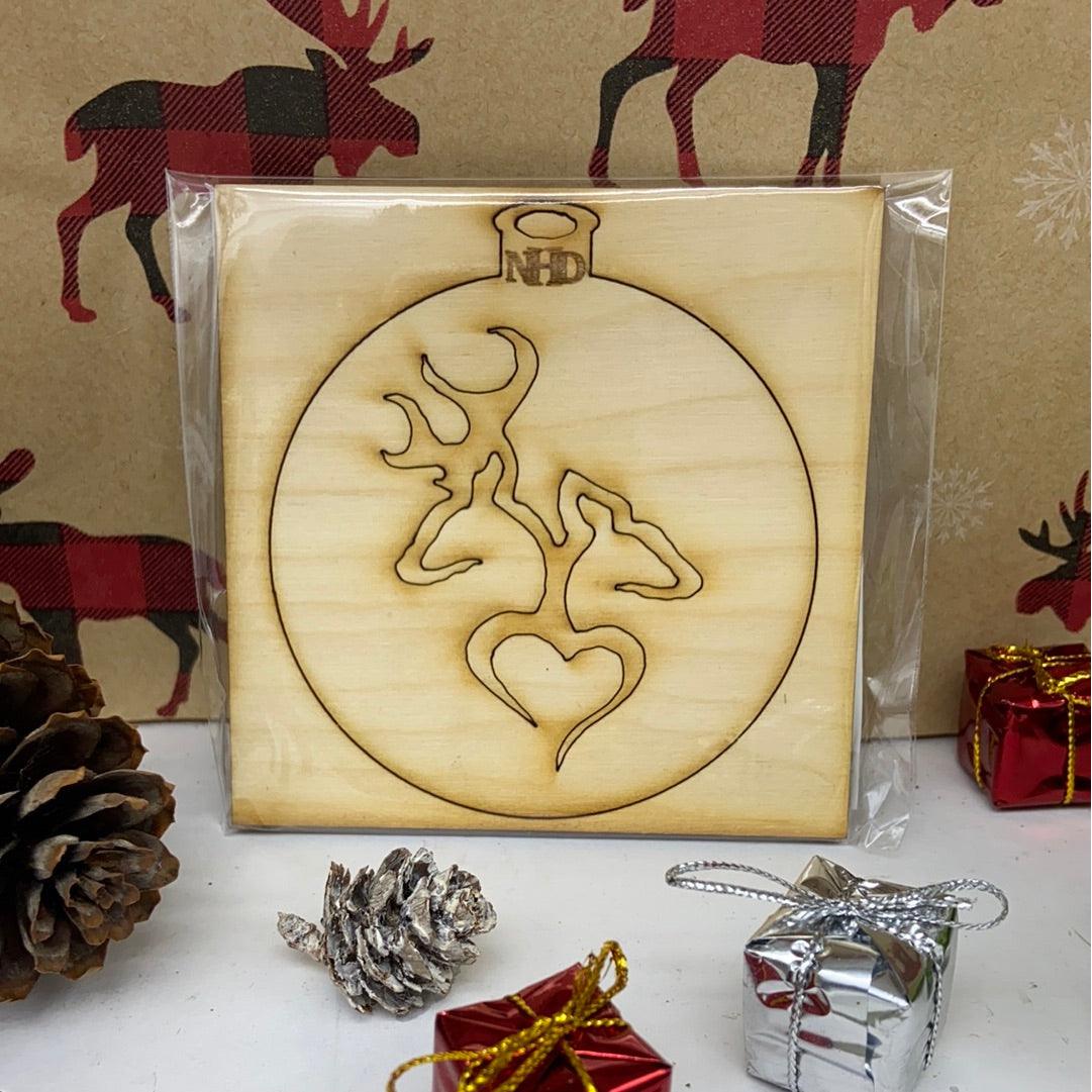 Browning ornament - Northern Heart Designs
