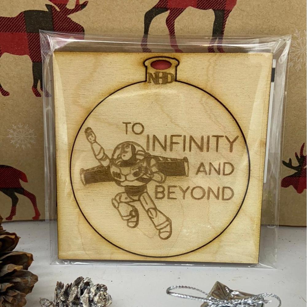Buzz Lightyear ornament - Northern Heart Designs