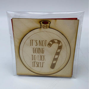 Candy cane ornament - Northern Heart Designs