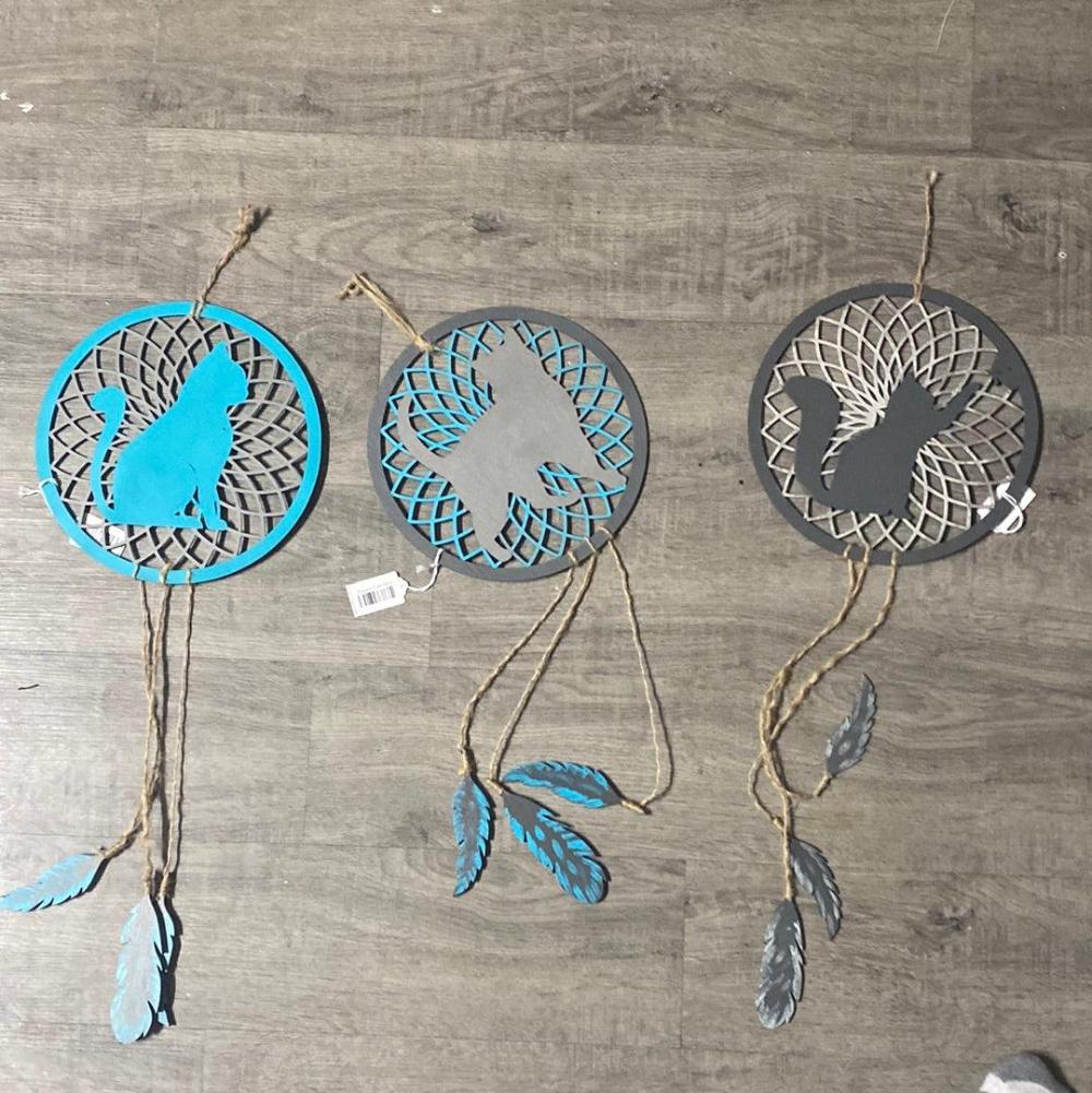 Cat Dreamcatcher - Northern Heart Designs