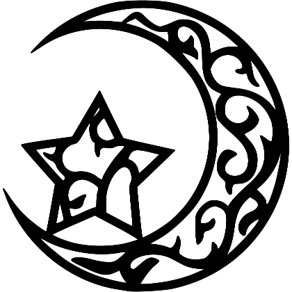 Celtic Moon And Star - Northern Hart Designs