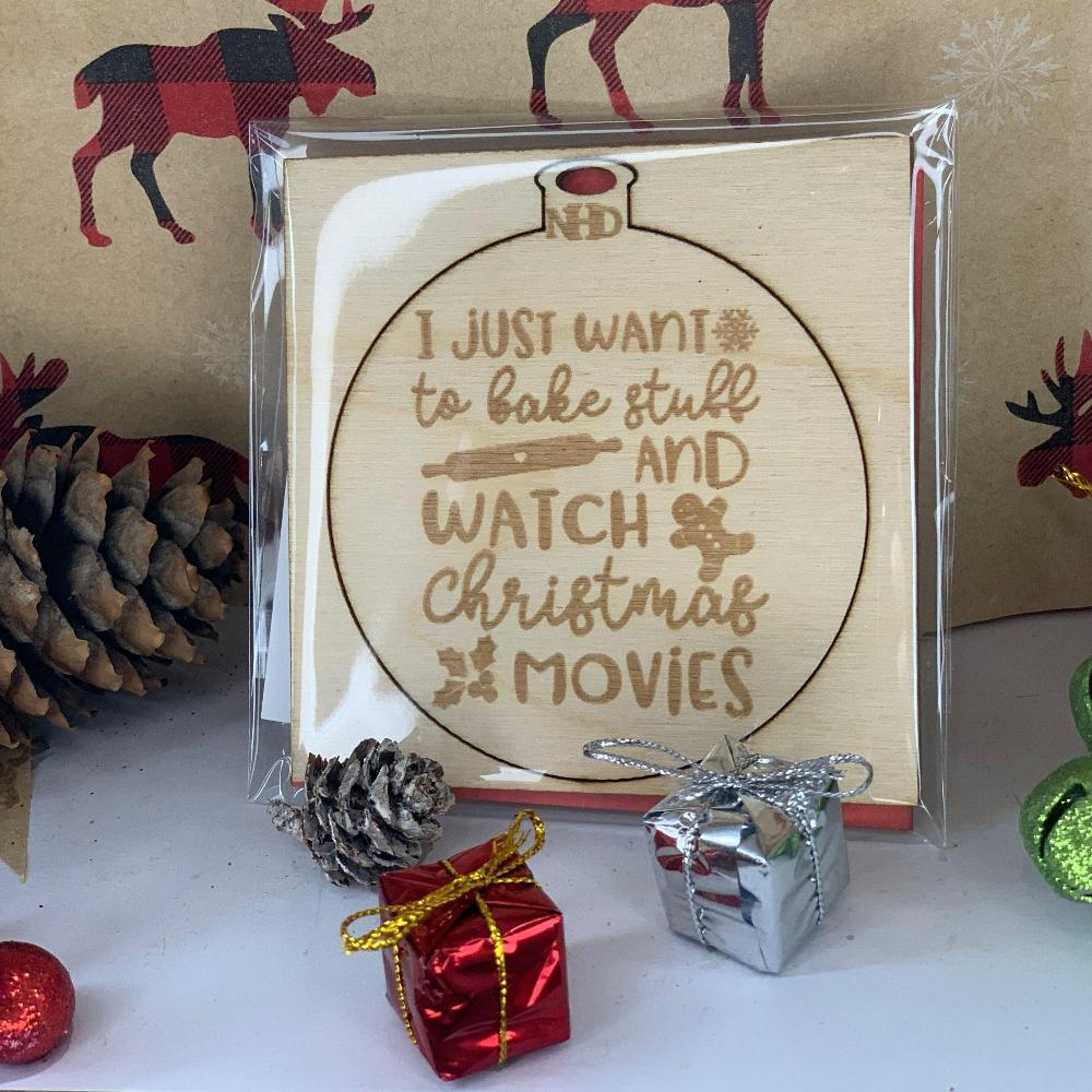 Christmas baking Ornament - Northern Heart Designs