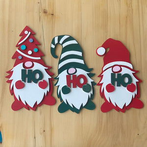 Christmas gnomes (set of 3) - Northern Heart Designs