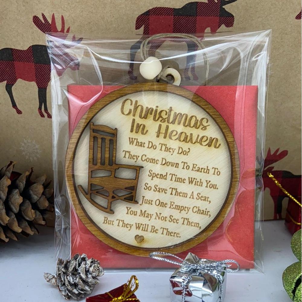 Christmas in Heaven Ornament - Northern Heart Designs
