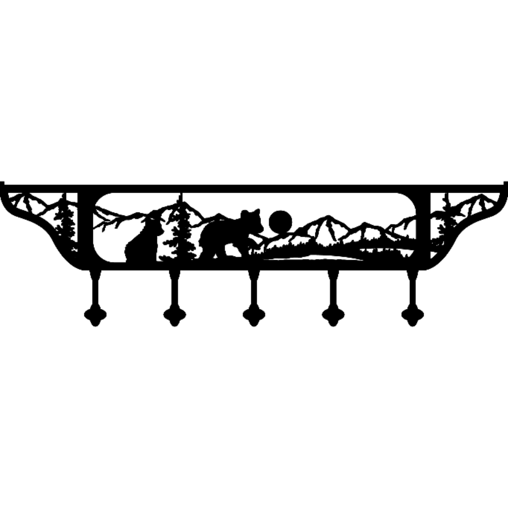 Coat Hanger With wildlife - Northern Hart Designs
