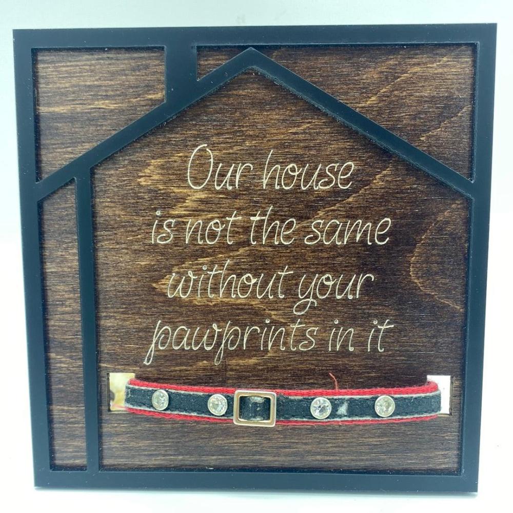 Collar holder (memorial) - Northern Heart Designs