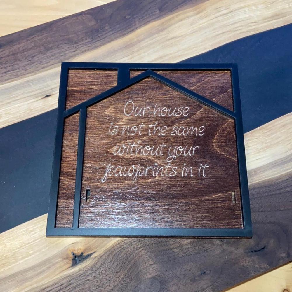 Collar holder (memorial) - Northern Heart Designs