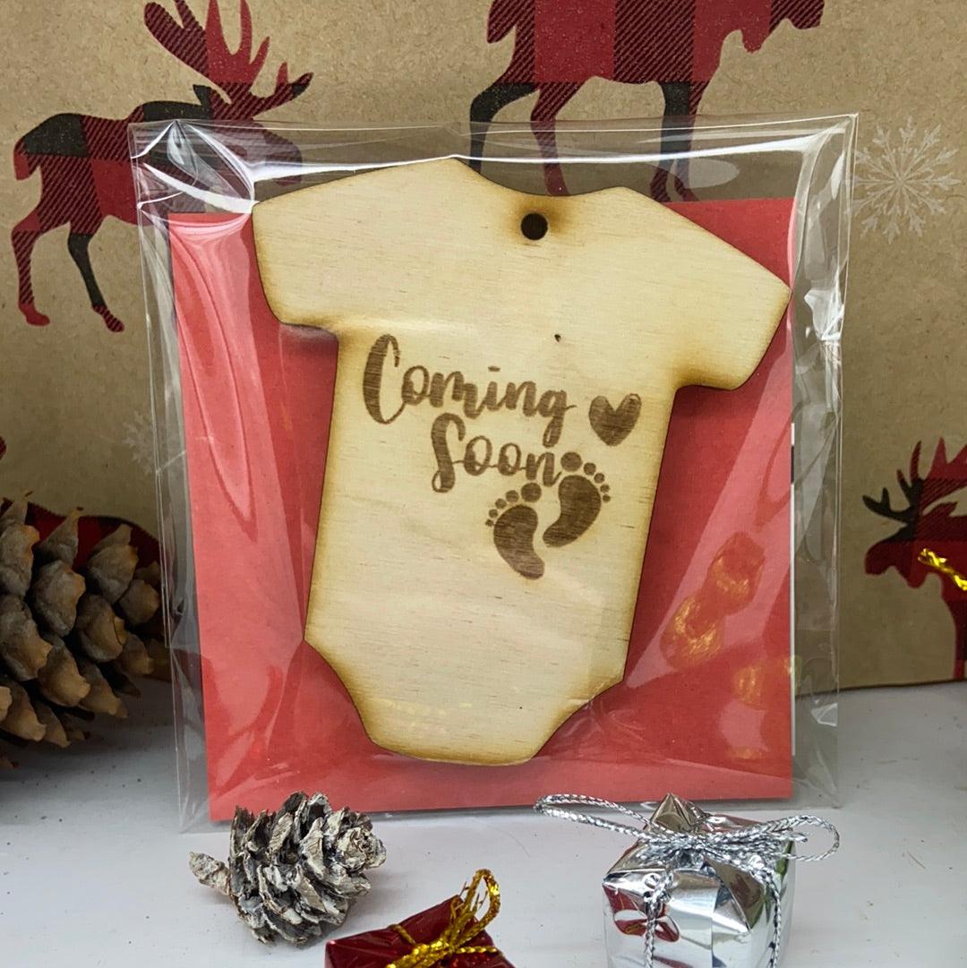Coming soon ornament - Northern Heart Designs