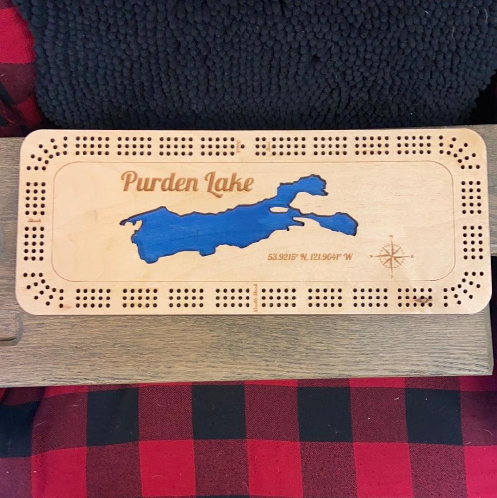 Crib boards with any lake - Northern Heart Designs