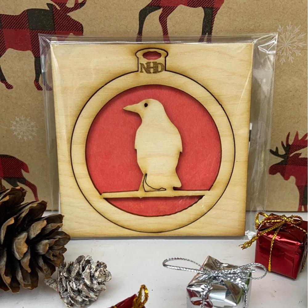 Crow ornament - Northern Heart Designs