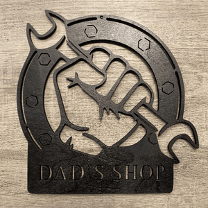 Dad's Shop Sign - Northern Hart Designs