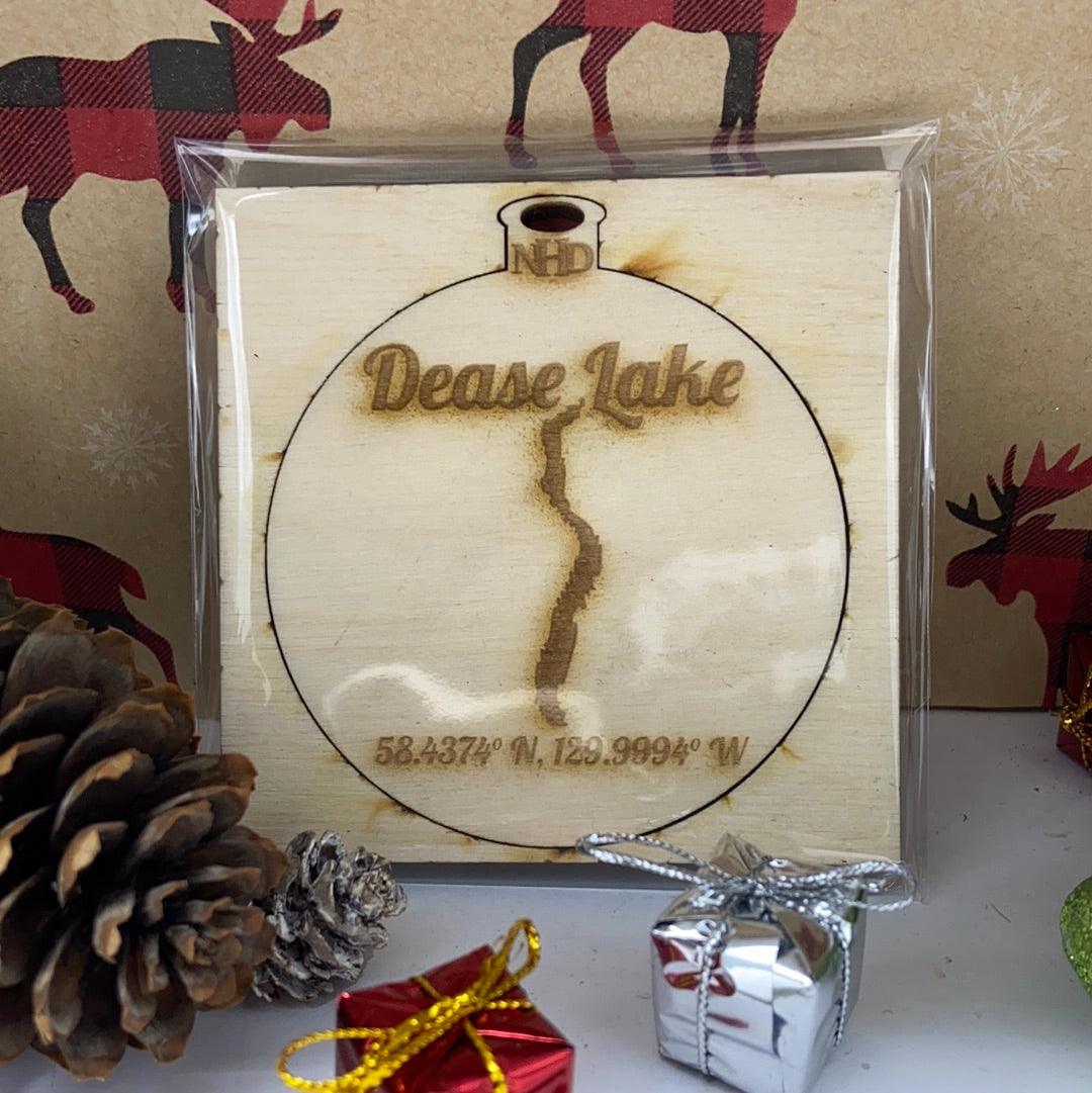 Dease lake ornament - Northern Heart Designs
