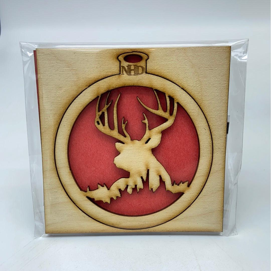 Deer ornament - Northern Heart Designs