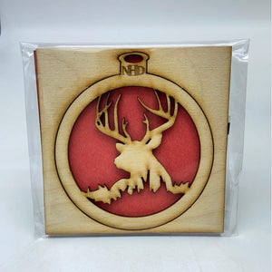 Deer ornament - Northern Heart Designs