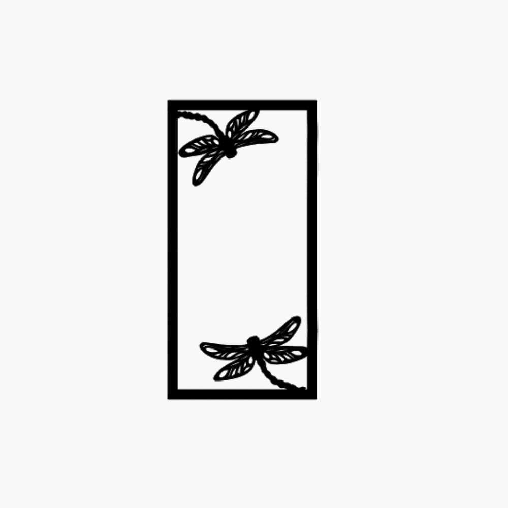 Dragonflies Address Sign - Northern Hart Designs