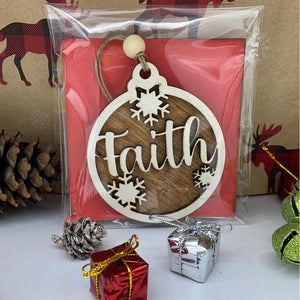 Faith Ornament - Northern Heart Designs