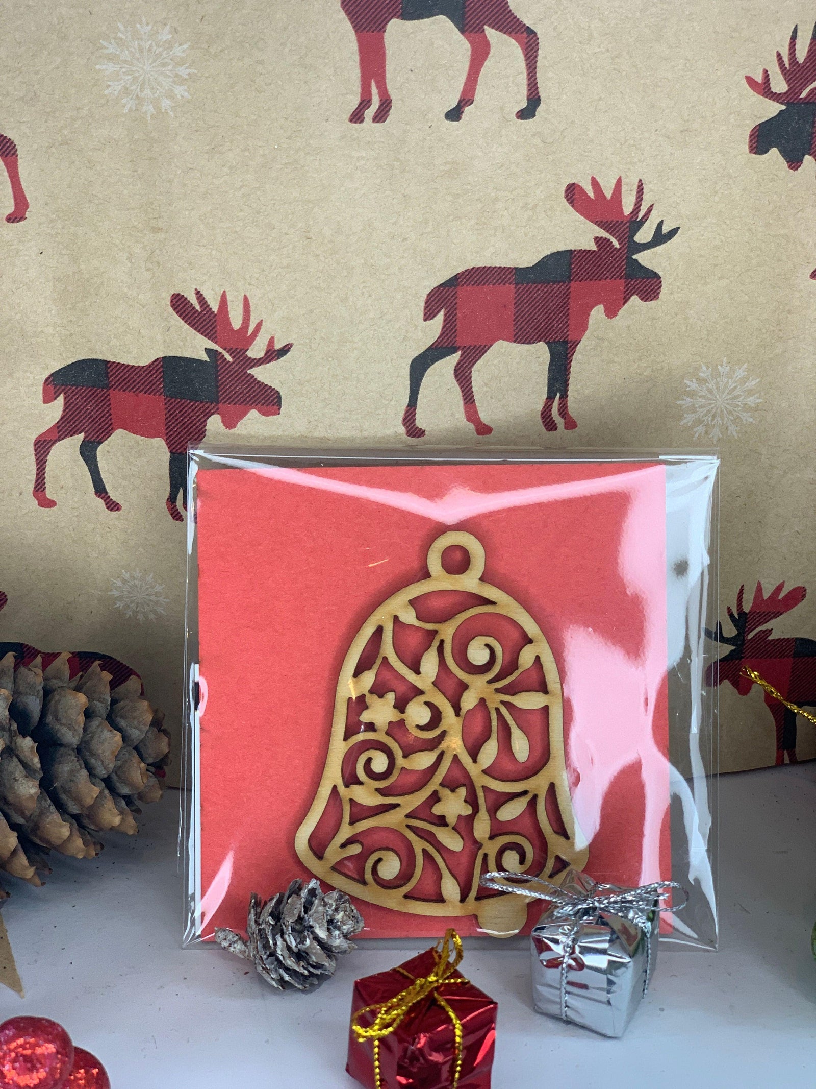 Fancy Bell Ornament - Northern Heart Designs