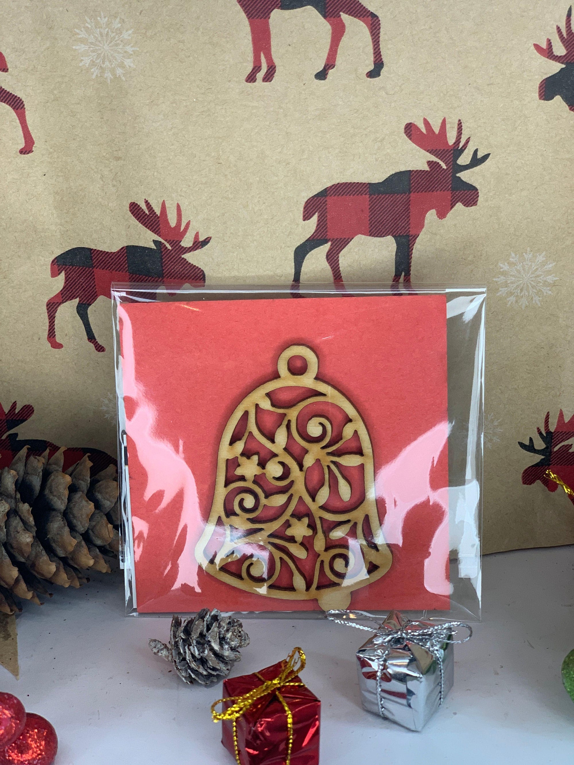 Fancy Bell Ornament - Northern Heart Designs
