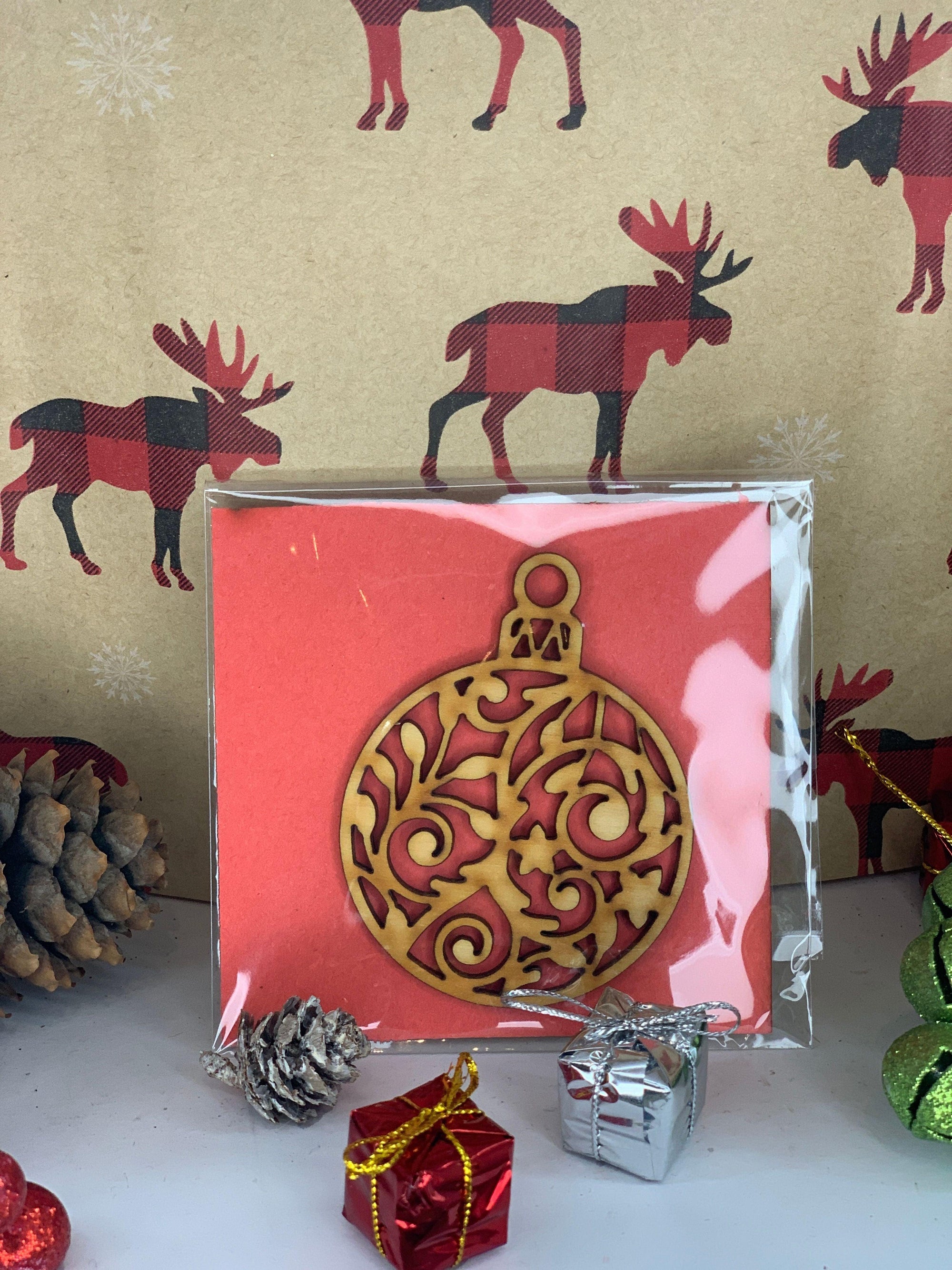 Fancy Christmas Ornament - Northern Heart Designs