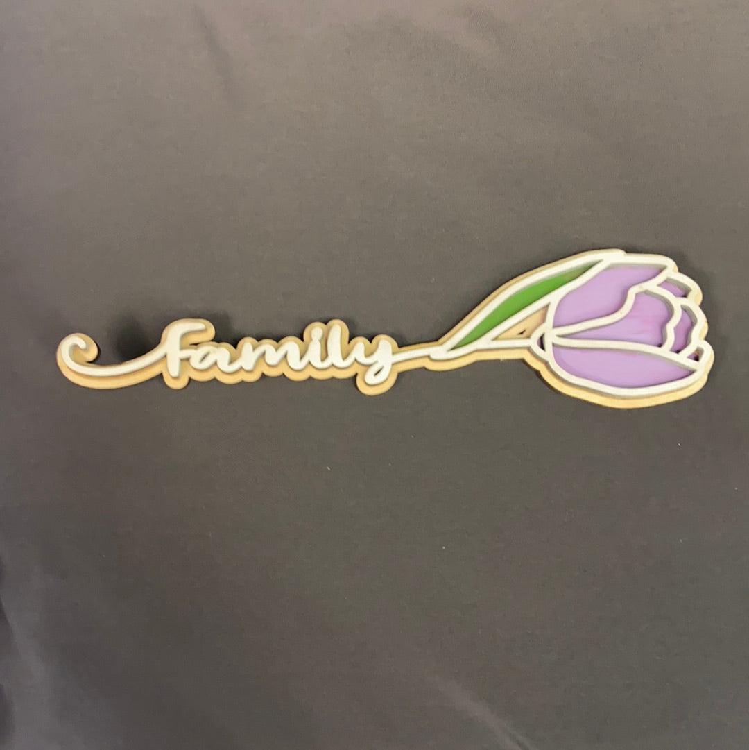 Flowers with names - Northern Heart Designs