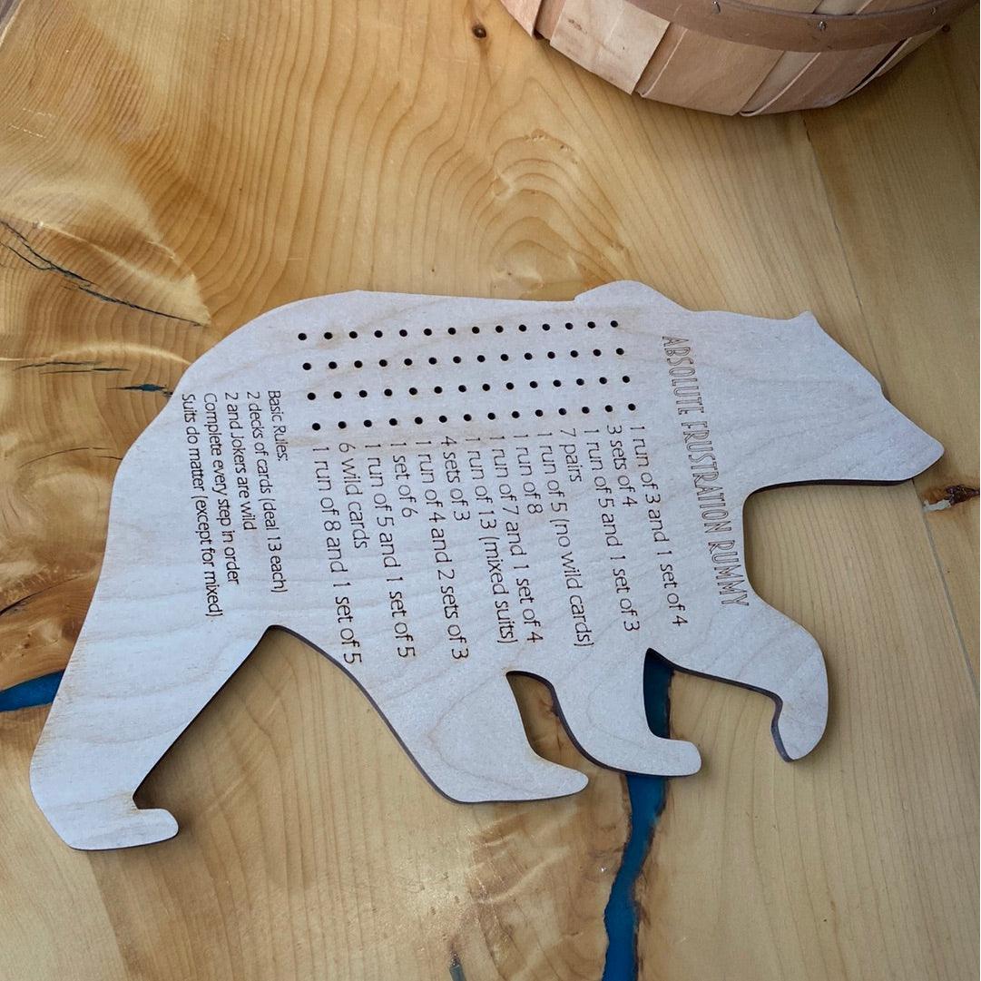 Frustration Rummy - Bear - Northern Heart Designs
