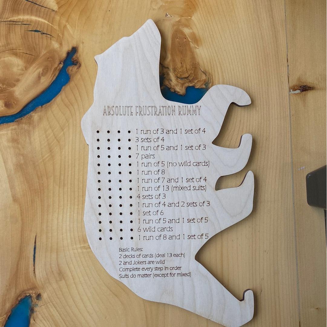 Frustration Rummy - Bear - Northern Heart Designs