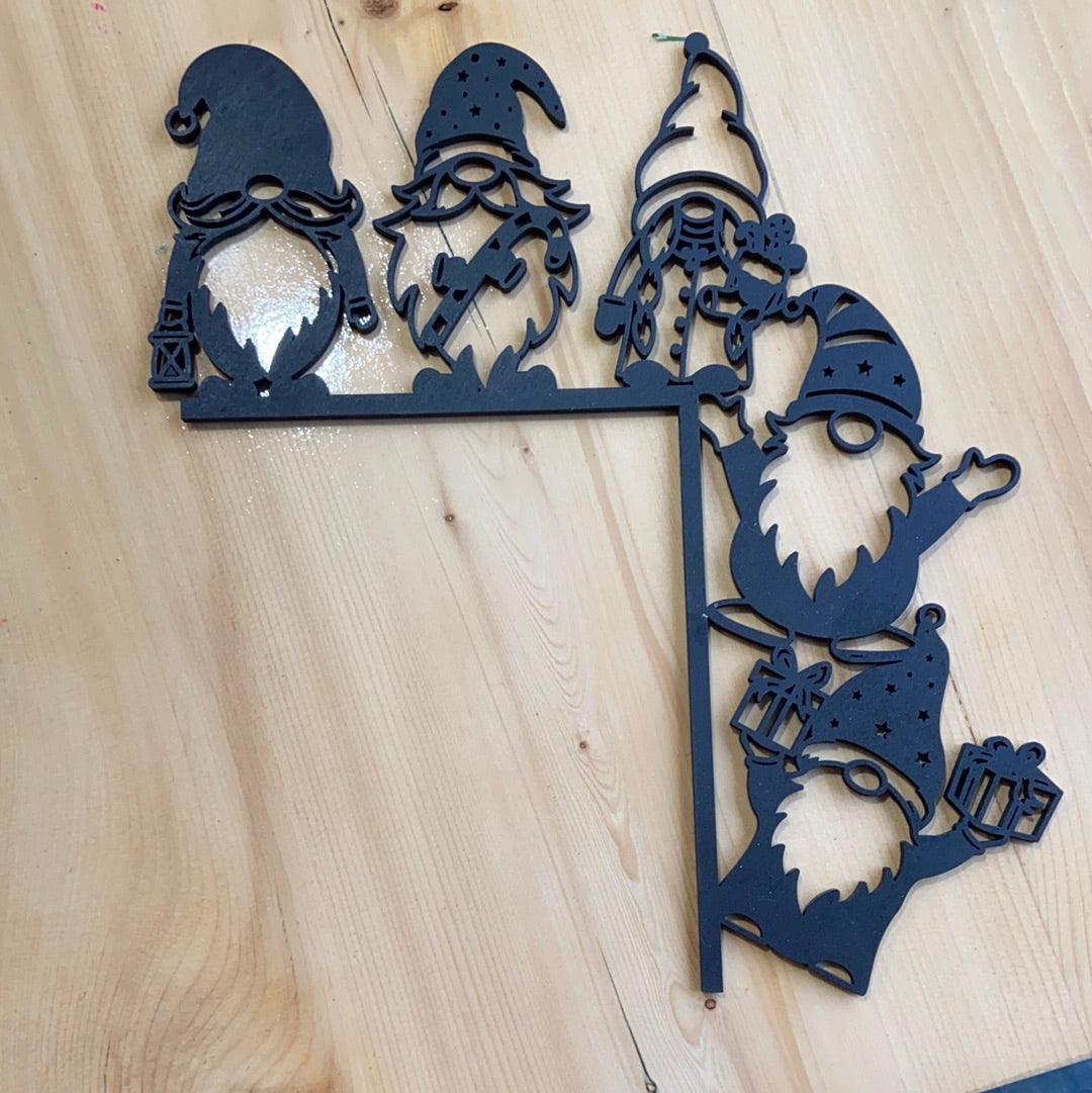 Gnome Door Hanging - Northern Heart Designs