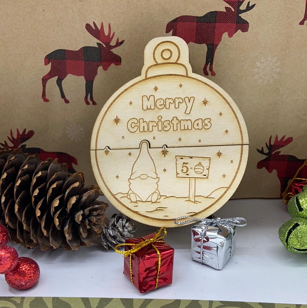 Gnome Ornament set (5pcs + case) - Northern Heart Designs