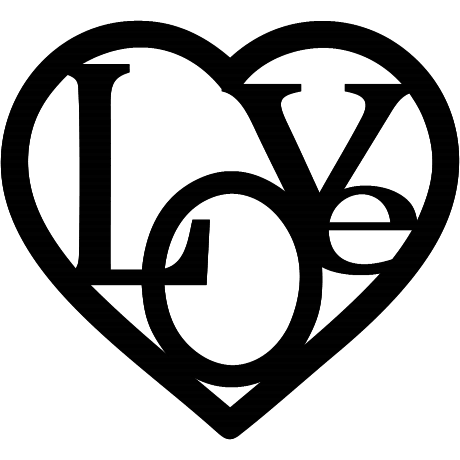 Heart with love - Northern Heart Designs