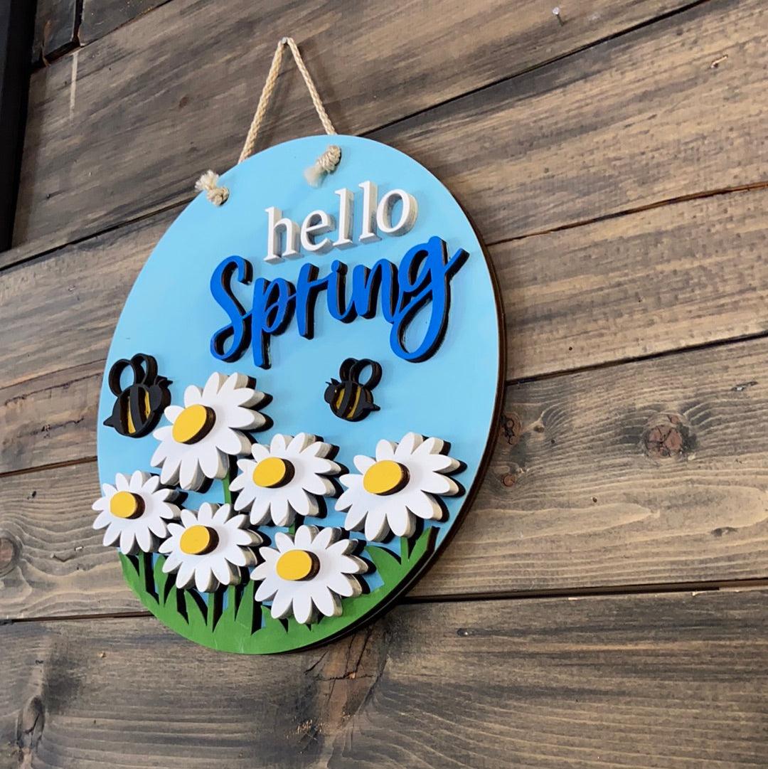 Hello with bees - Northern Heart Designs