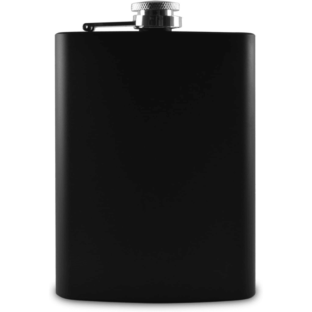 Hip Flask with custom engraving - Northern Hart Designs