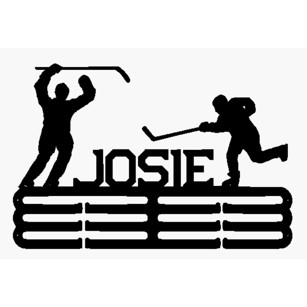 Hockey Medal Hanger - Northern Heart Designs