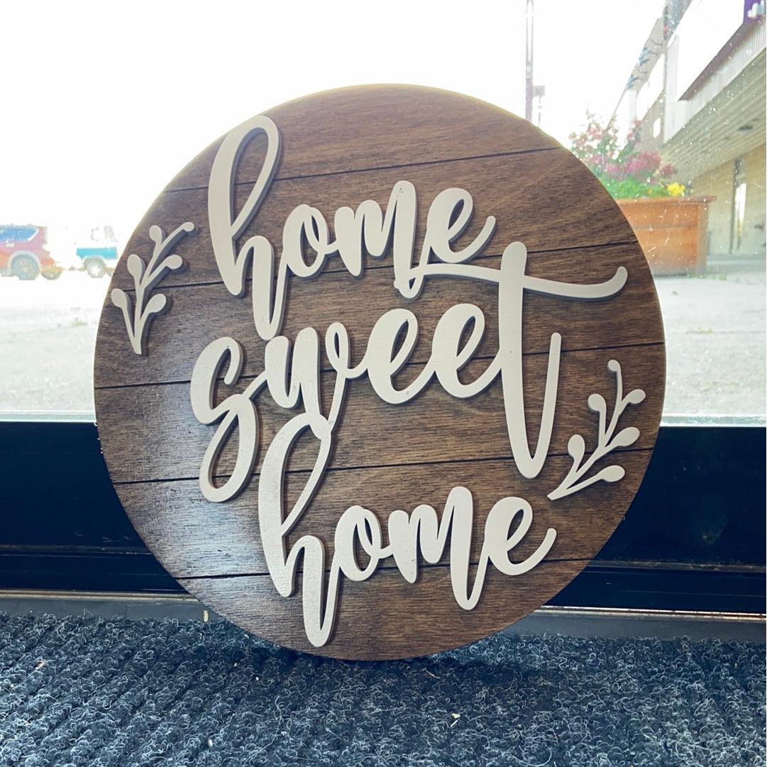 Home sweet home sign - Northern Heart Designs