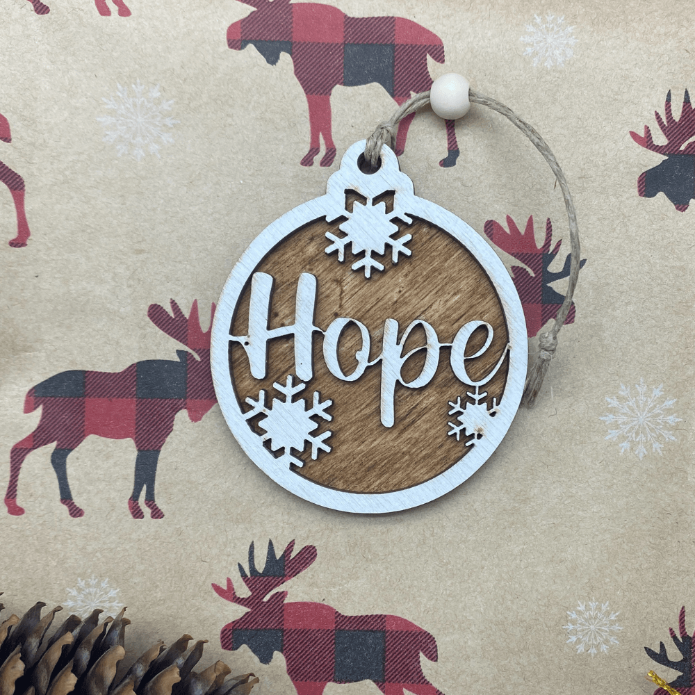 Hope Ornament - Northern Heart Designs