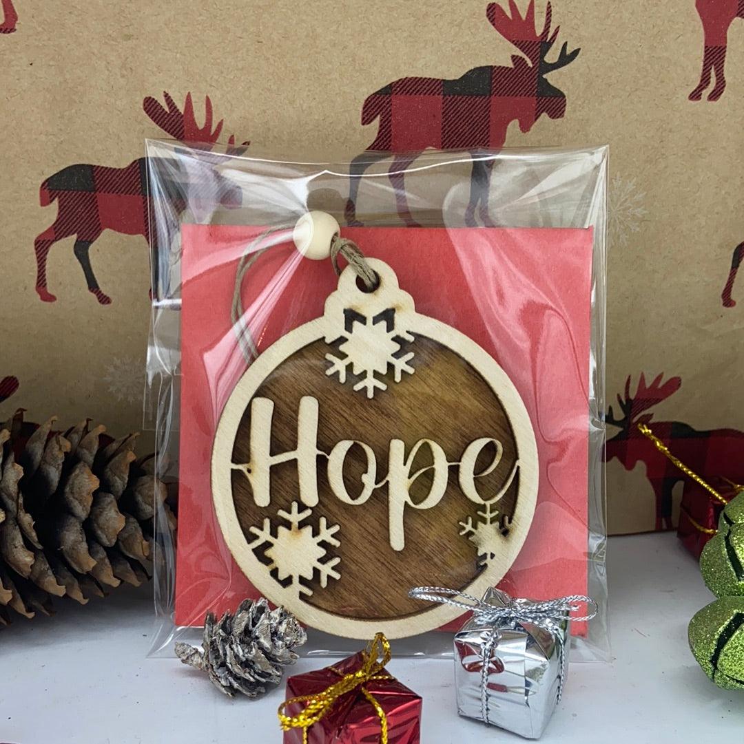 Hope Ornament - Northern Heart Designs