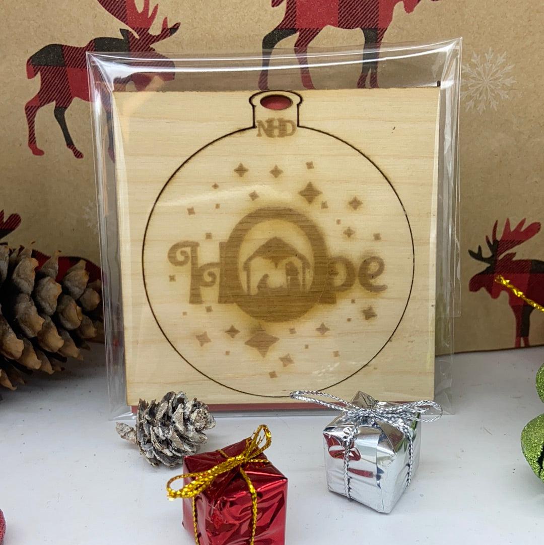 Hope Ornament - Northern Heart Designs