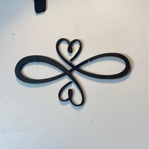 Infinity With two hearts - Northern Heart Designs