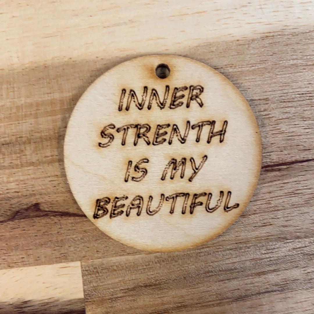 Inner strength key tags - Northern Heart Designs